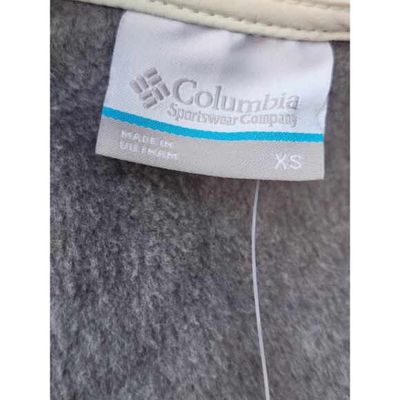 Columbia Sweater Women's XS Pullover Snap Closure Long Sleeve NWT *Flawed Button - Picture 9 of 10